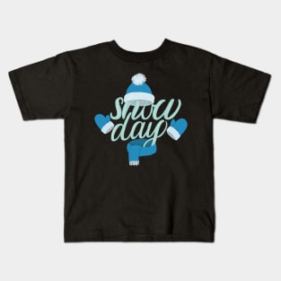 Snow Day Kids T-Shirt